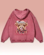 Bluza oversize z kapturem Mooey Christmas